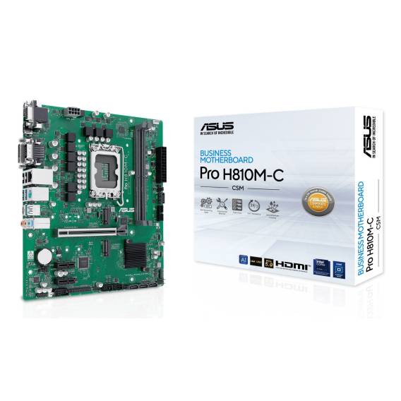Obrázok pre ASUS PRO H810M-C-CSM Intel H810 LGA 1851 (Socket V1) Micro ATX
