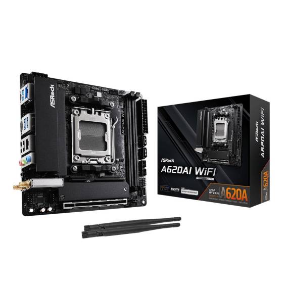 Obrázok pre Asrock A620AI WiFi AMD A620A Zásuvka AM5 Mini ITX