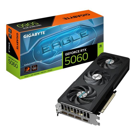 Obrázok pre GIGABYTE GeForce RTX 5060 EAGLE MAX OC 8G NVIDIA 8 GB GDDR7