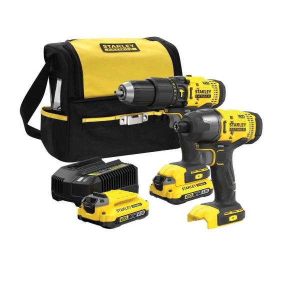 Obrázok pre Sada (vrtačka/šroubovák a rázový utahovák) SFMCK465D2S STANLEY