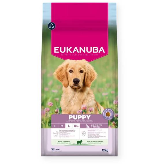 Obrázok pre EUKANUBA Puppy L XL Rich in lamb & rice - suché krmivo pro psy - 12kg