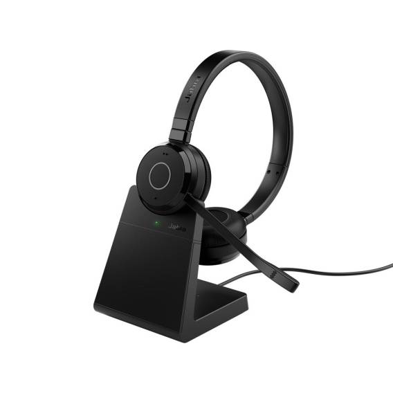 Obrázok pre Jabra Evolve 65 TE Sluchátka s mikrofonem Kabelový a bezdrátový Přes hlavu Kancelář / call centrum USB Typ-A Bluetooth Černá