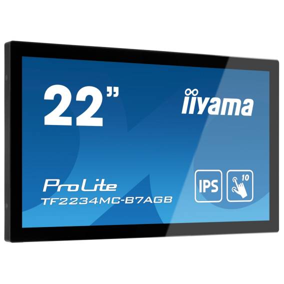 Obrázok pre iiyama ProLite TF2234MC-B7AGB počítačový monitor 54,6 cm (21.5") 1920 x 1080 px Full HD LED Dotyková obrazovka Víceuživatelský Černá