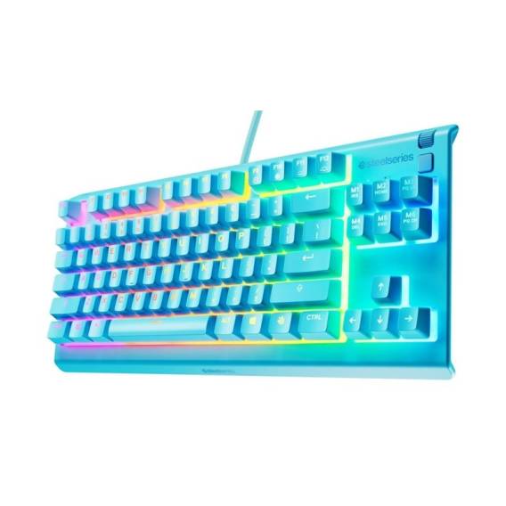 Obrázok pre Steelseries Apex 3 TKL - US klávesnice Hraní USB QWERTY Americká angličtina Barva Aqua