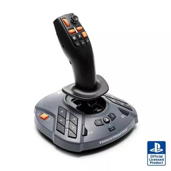 Obrázok pre Thrustmaster SimTask FarmStick Černá Letový joystick Analogový/digitální PC, PlayStation 5