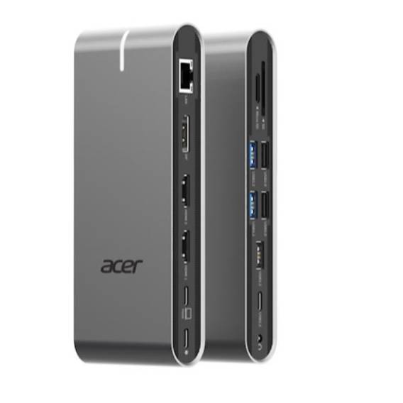 Obrázok pre Acer HP.DSCAB.022 dokovací stanice/replikátor portů Kabel USB 3.2 Gen 1 (3.1 Gen 1) Type-C Stříbrná