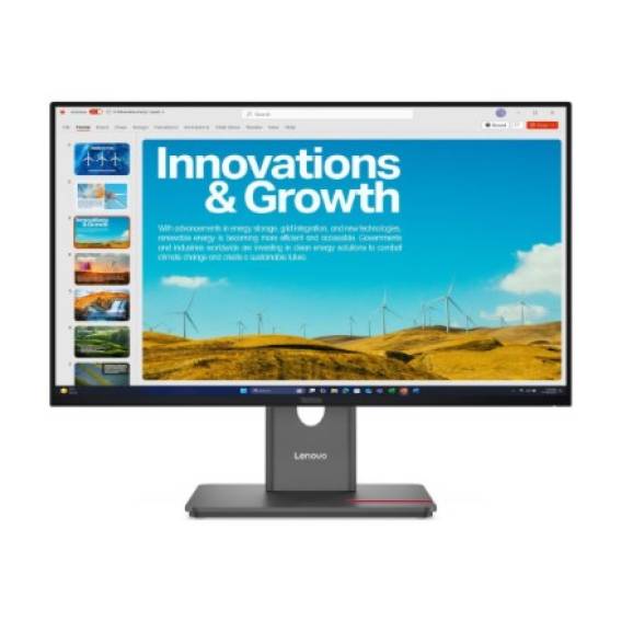 Obrázok pre Lenovo ThinkVision P24QD-40 počítačový monitor 60,5 cm (23.8") 2560 x 1440 px Quad HD LCD Černá