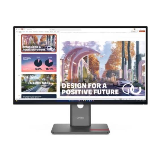 Obrázok pre Lenovo ThinkVision P27QD-40 počítačový monitor 68,6 cm (27") 2560 x 1440 px Wide Quad HD LED Černá