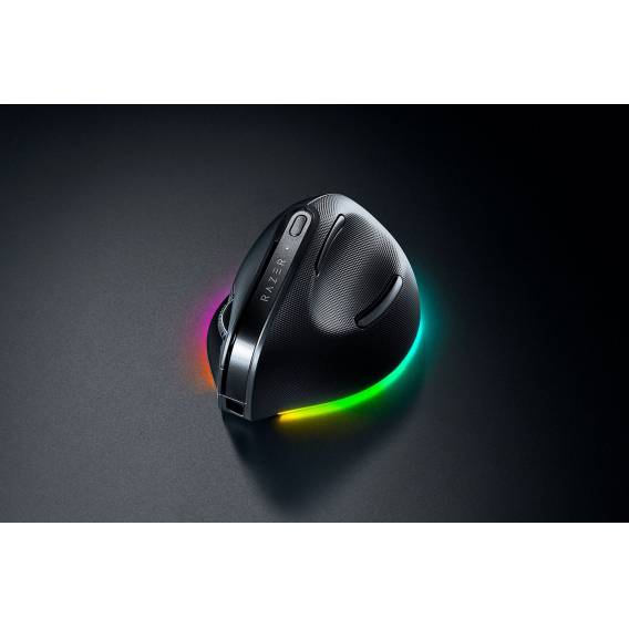 Obrázok pre Razer Pro Click V2 Vertical myš Univerzální Pro praváky RF Wireless + Bluetooth + USB Type-C Optický 30000 DPI