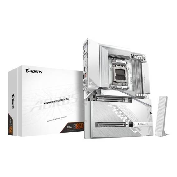 Obrázok pre GIGABYTE B850 AORUS STEALTH ICE AMD B850 Zásuvka AM5 ATX