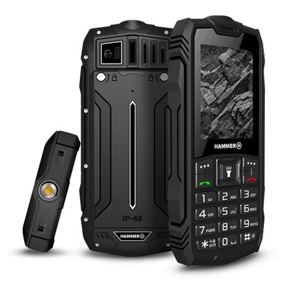 Obrázok pre myPhone Hammer Rock 6,1 cm (2.4") 155 g Černá Telefon s fotoaparátem