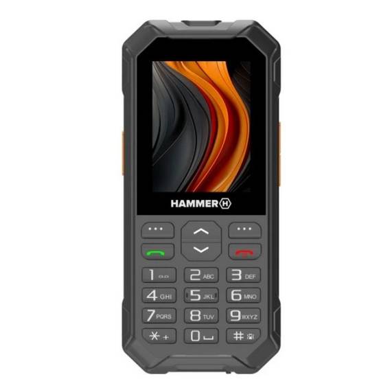 Obrázok pre HAMMER 6 LTE 6,1 cm (2.4") Černá, Oranžová Odolný telefon