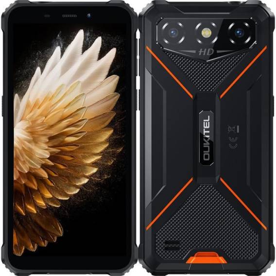 Obrázok pre Oukitel G3 6" Smartphone Dual SIM Android 14 4G USB Type-C 4 GB 128 GB 6300 mAh Oranžový