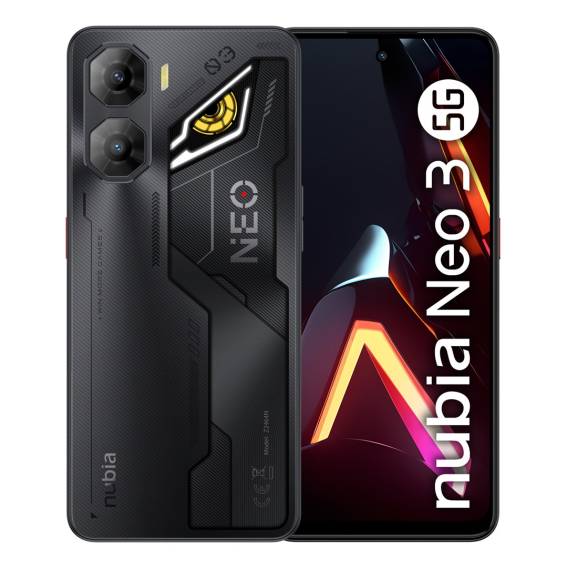 Obrázok pre Nubia Neo 3 5G 17,3 cm (6.8") Hybridní Dual SIM USB typu C 8 GB 256 GB 6000 mAh Černá