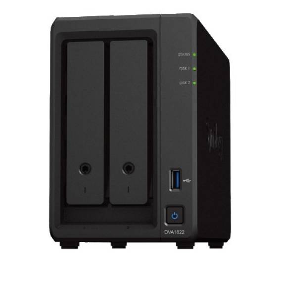 Obrázok pre Synology DVA1622 server pro správu bezpečnostního vybavení Tower Gigabit Ethernet