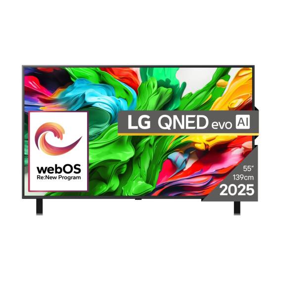 Obrázok pre LG QNED AI 55QNED85A3C televizor 139,7 cm (55") 4K Ultra HD Smart TV Wi-Fi Černá