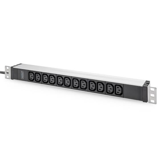 Obrázok pre Digitus DN-95426 napěťová distribuční jednotka (PDU) 12 AC zásuvky / AC zásuvek 1U