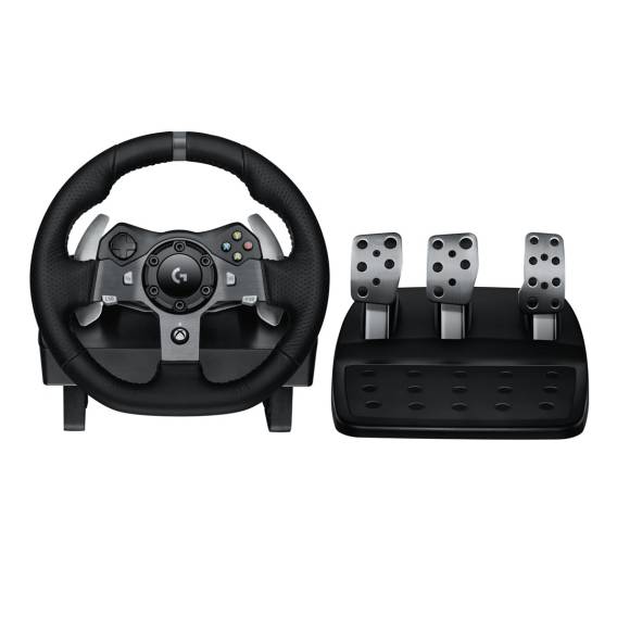 Obrázok pre Logitech G 941-000123 herní ovladač Černá USB Volant + Pedály Analogový/digitální PC, Xbox One, Xbox Series S, Xbox Series X