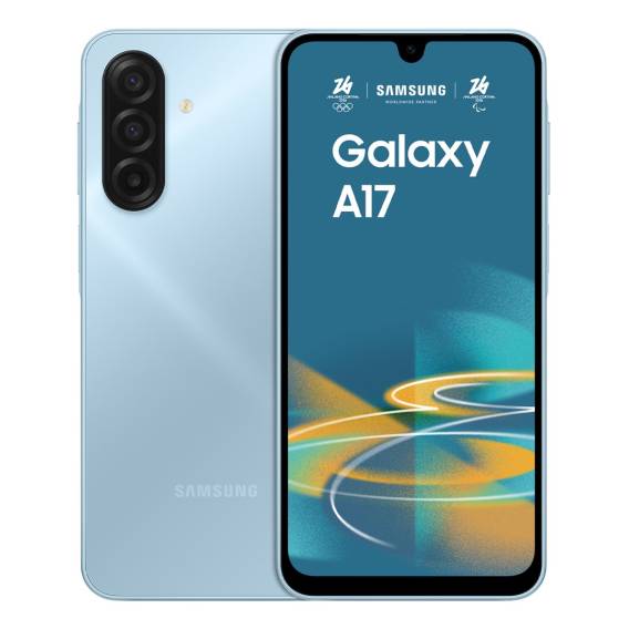 Obrázok pre Samsung Galaxy A17 17 cm (6.7") Hybridní Dual SIM 4G USB typu C 4 GB 128 GB 5000 mAh Světle modrá