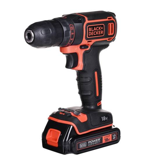 Obrázok pre Black & Decker BDCDC18 vrtačka 650 ot/min Černá, Oranžová