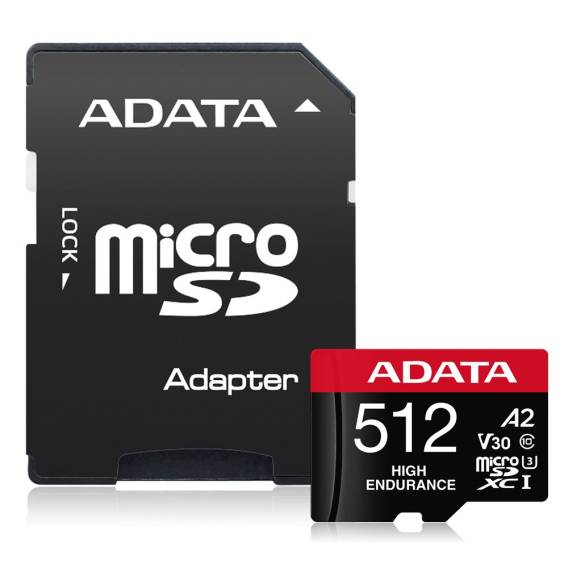 Obrázok pre ADATA High Endurance 512 GB MicroSDXC UHS-I Třída 10