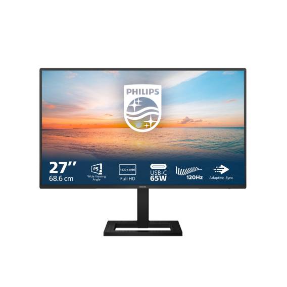 Obrázok pre Philips 1000 series 27E1N1300AE/00 LED display 68,6 cm (27") 1920 x 1080 px Full HD LCD Černá