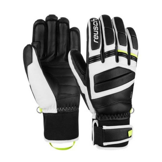 Obrázok pre RUKAVICE REUSCH MASTER PRO VELIKOST 8,5 černá, bílá a žlutá