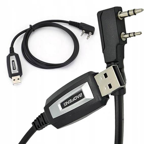Obrázok pre USB kabel Baofeng UV-5R UV-82 BF-888s TYT TH-UV88 pro programování radiostanic Baofeng s konektorem typu K