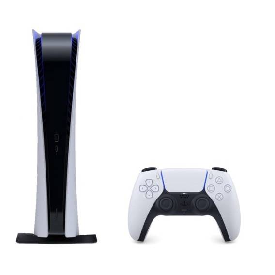 Obrázok pre Sony PlayStation 5 Digital Konzole Bílá, Černá