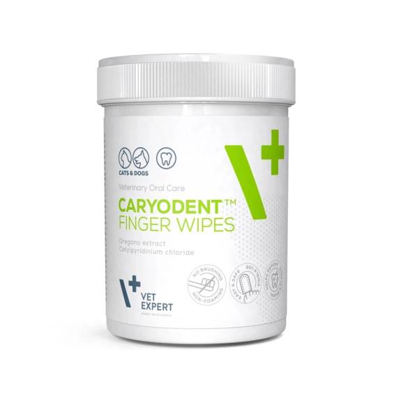 Obrázok pre VETEXPERT Caryodent Finger Wipes - vitamíny pro psa - 100ml
