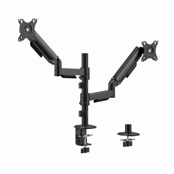 Obrázok pre Gembird MA-DA2P-02 Nastavitelné rameno pro montáž 2 monitorů, 17”-32”, černé