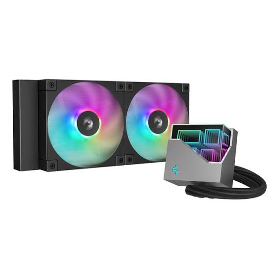 Obrázok pre DeepCool LT240 Procesor Kapalinový chladič typu vše v jednom 12 cm Černá 1 kusů