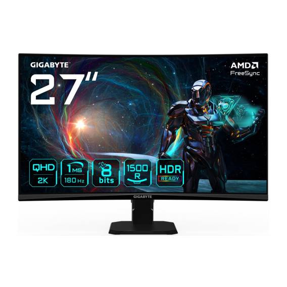 Obrázok pre GIGABYTE GS27QCA LED display 68,6 cm (27") 2560 x 1440 px Quad HD Černá