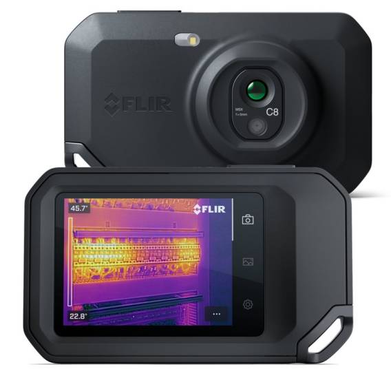Obrázok pre FLIR One C8 termální kamera Černá 320 x 240 px Vestavěný displej LCD