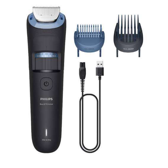 Obrázok pre Philips Beard Trimmer 3000 Series BT3665/15 Úprava vousů pomocí celokovových břitů