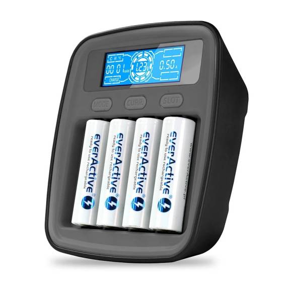 Obrázok pre Nabíječka akumulátorů Ni-MH USB-C everActive NC1000MV2