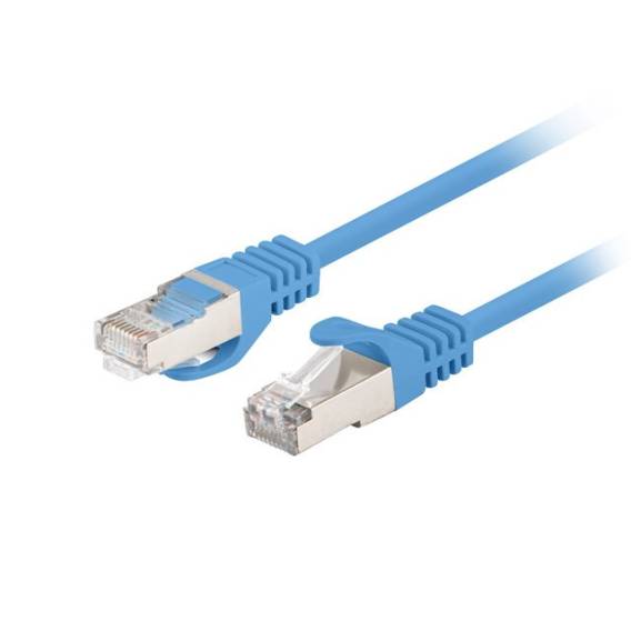 Obrázok pre PATCHCORD KAT.6 UTP 0.25M NIEBIESKI FLUKE PASSED LANBERG 10-PACK