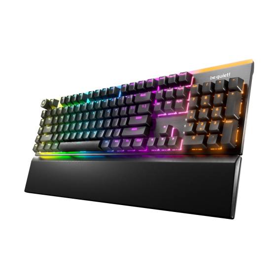 Obrázok pre be quiet! Light Mount Silent Tactile US ANSI klávesnice Hraní USB QWERTY Americká angličtina Černá