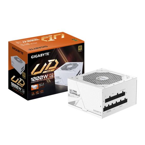 Obrázok pre Napájecí zdroj Gigabyte UD1000GM 1000W PG5 ICE (GP-UD1000GM PG5 ICE)