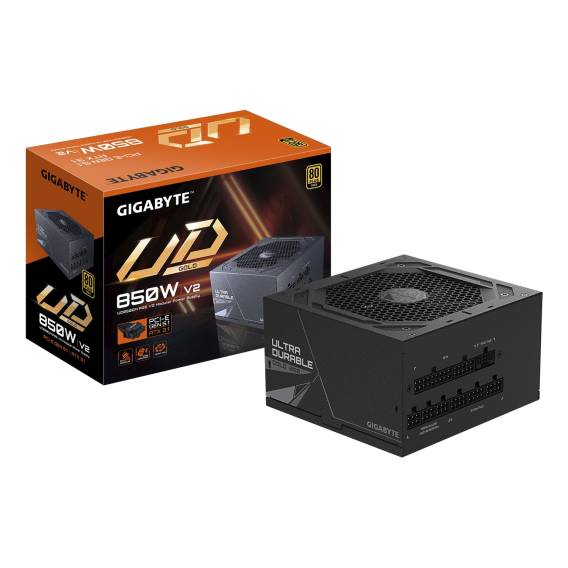 Obrázok pre Gigabyte UD850GM 850W PG5 V2 (GP-UD850GM PG5 V2) - napájecí zdroj, černý