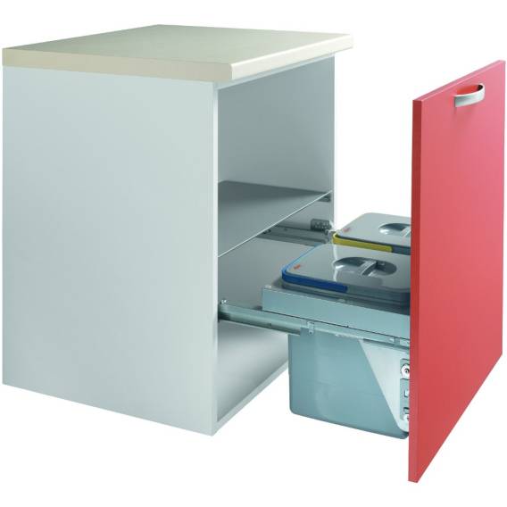 Obrázok pre Teka ECO 60 30 l 2 košík/košíky Pozinkovaná ocel Šedá