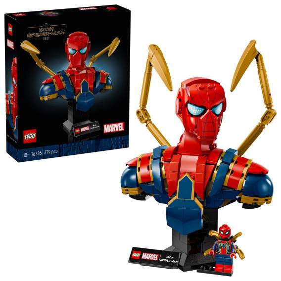 Obrázok pre LEGO MARVEL 76326 Iron Spider-Man Busta