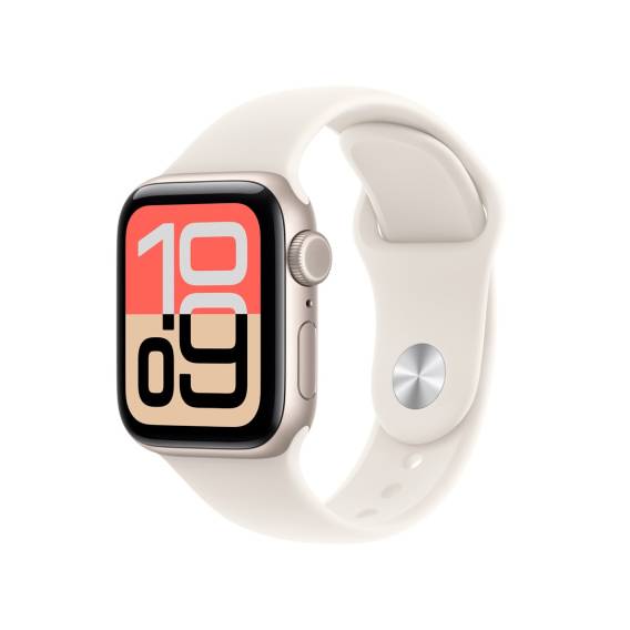 Obrázok pre Apple Watch SE (3nd generation) OLED 40 mm Digitální 324 x 394 px Dotyková obrazovka 5G Béžová Wi-Fi GPS