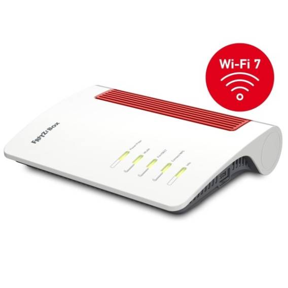 Obrázok pre Box 5690 bezdrátový router 2.5 Gigabit Ethernet Dvoupásmový (2,4 GHz / 5 GHz) Červená, Bílá