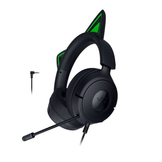 Obrázok pre Razer Kraken Kitty V3 X Sluchátka s mikrofonem Kabel Přes hlavu Hraní USB Typ-A Černá
