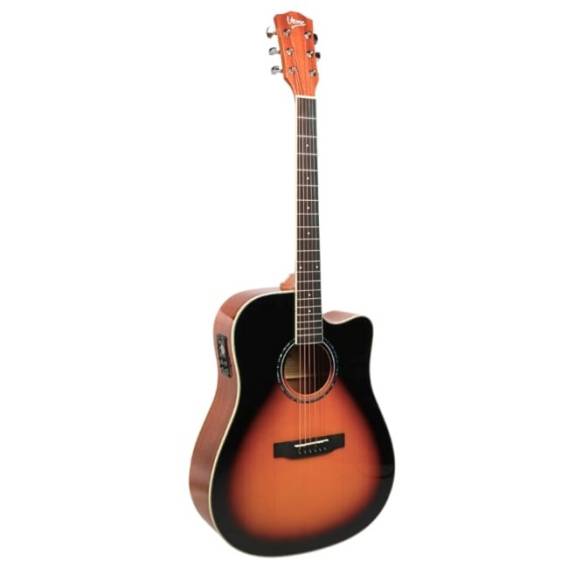 Obrázok pre V-TONE VEAG1 CE VS - elektroakustická kytara 4/4, Vintage sunburst