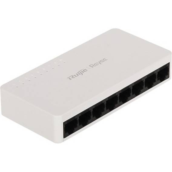 Obrázok pre Ruijie Networks RG-ES08G-L síťový přepínač Nespravované Gigabit Ethernet (10/100/1000) Černá