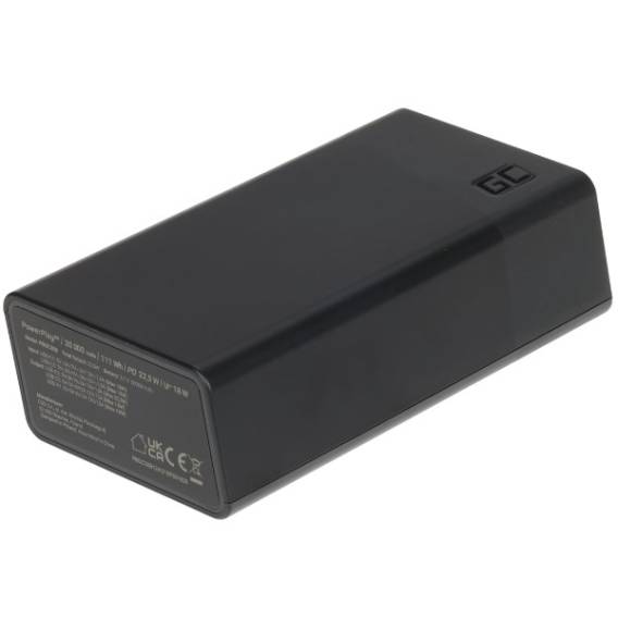 Obrázok pre Greencell PowerPlay 30 - black power bank