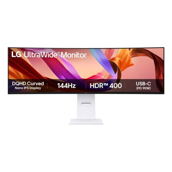 Obrázok pre LG 49U950A-W počítačový monitor 124,5 cm (49") 5120 x 1440 px Dual QHD LED Černá, Bílá