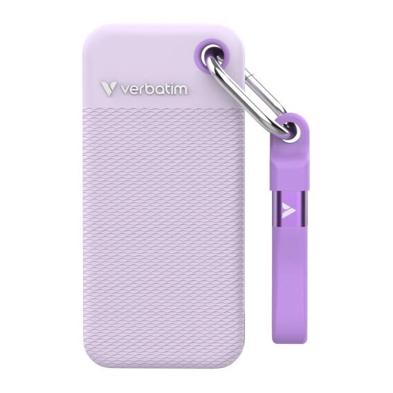 Obrázok pre Verbatim Pocket SSD 1 TB USB typu C 3.2 Gen 2 (3.1 Gen 2) Purpurová